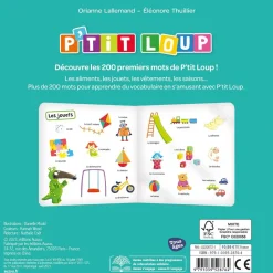 P'TIT LOUP - MES 200 PREMIERS MOTS - Editions Auzou