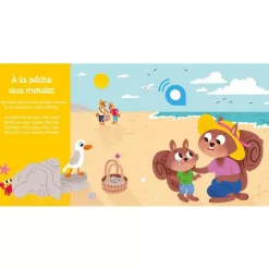 Ptit Loup : Mes Comptines qui font plouf - Mes Premiers Sonores - Editions Auzou