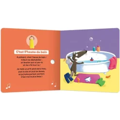 P'tit Loup : Mes comptines pour être tout propre - Mes Premiers Sonores - Editions Auzou