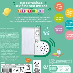 P'tit Loup : Mes comptines pour être tout propre - Mes Premiers Sonores - Editions Auzou