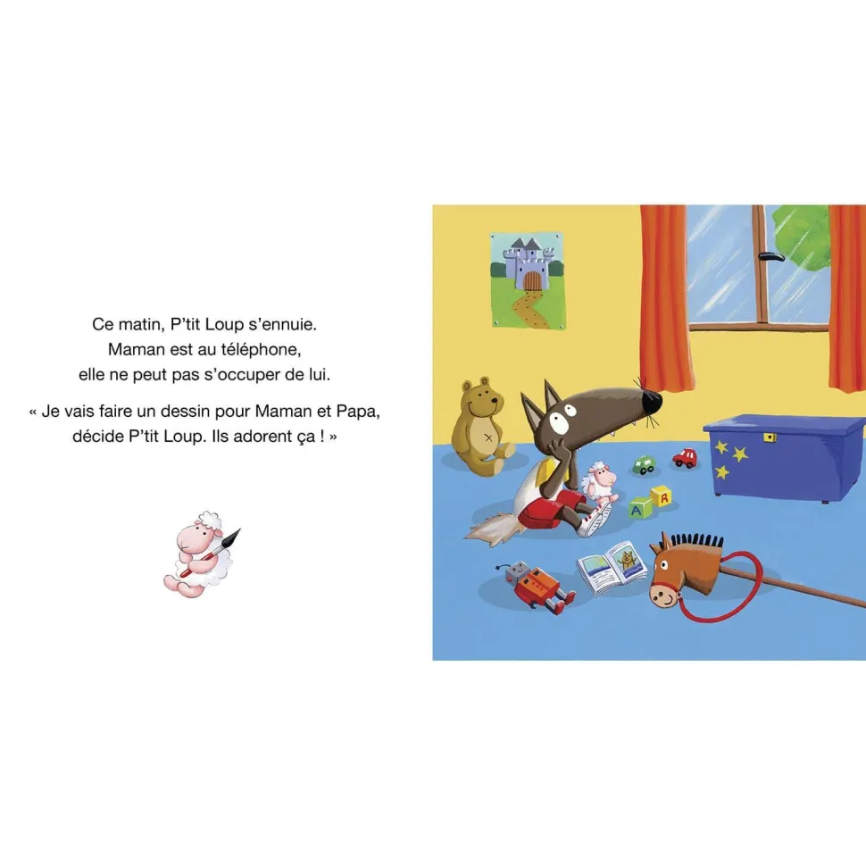 P'TIT LOUP FAIT DES BÊTISES - Editions Auzou