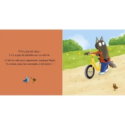 P'TIT LOUP FAIT DU VÉLO - Editions Auzou
