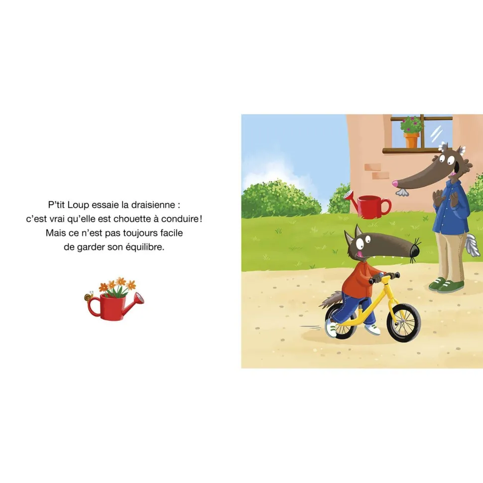 P'TIT LOUP FAIT DU VÉLO - Editions Auzou