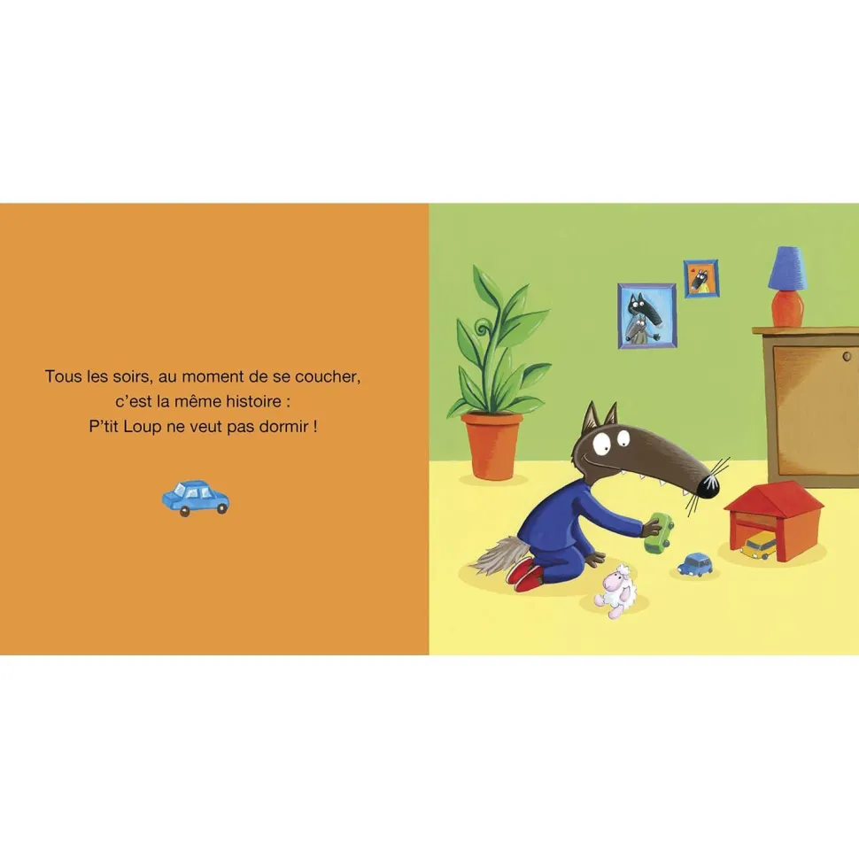 P'TIT LOUP NE VEUT PAS DORMIR - Editions Auzou