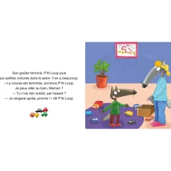 P'TIT LOUP NE VEUT PAS RANGER - Editions Auzou
