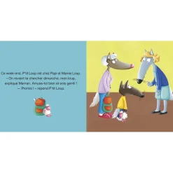 P'TIT LOUP VA CHEZ PAPI ET MAMIE - Editions Auzou
