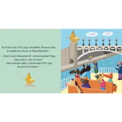 PTIT LOUP VISITE PARIS - Editions Auzou