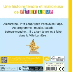 PTIT LOUP VISITE PARIS - Editions Auzou