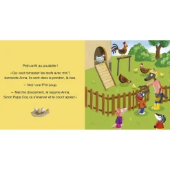 P'TIT LOUP VISITE UNE FERME - Editions Auzou