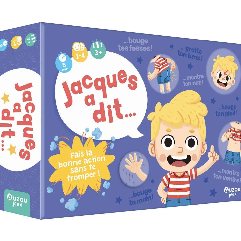 P'TITS JEUX - JACQUES A DIT - Editions Auzou
