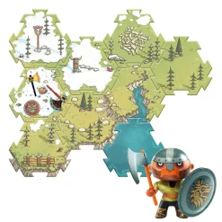 Puzzl Up arty toys : Alric Barbarious-15 pcs - Djeco