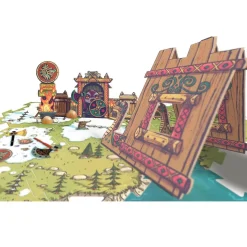 Puzzl Up arty toys : Alric Barbarious-15 pcs - Djeco