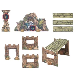 Puzzl Up arty toys : Voras Furious -18pcs - Djeco