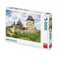 Puzzle 500 pièces : Château de Karlstejn - Dino