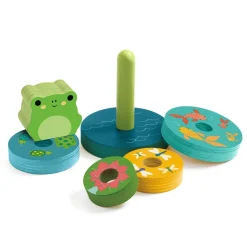 Puzzle à encastrer : Puzz & Stack Rainbow - Djeco