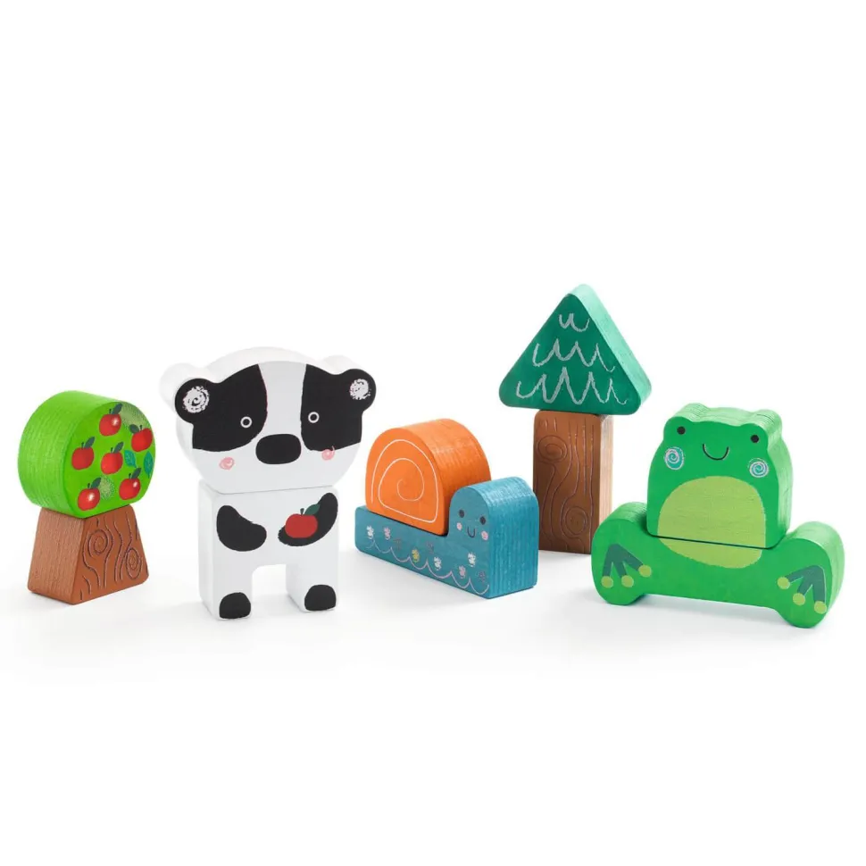 Puzzle à encastrer : Puzz & Match Happy - Djeco