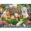 Puzzle 180 pièces : Animaux dans le parc - Castorland