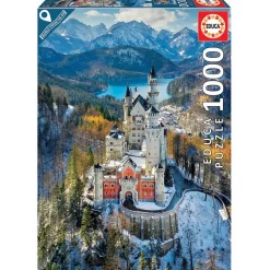 Puzzle 1000 pièces : Château De Neuschwanstein - Educa