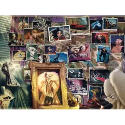 Puzzle 1000 pièces : Disney Villainous : Cruella d'Enfer - Ravensburger