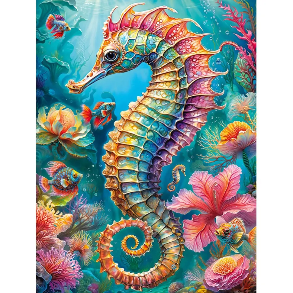 Puzzle 1000 pièces : Hippocampe - CherryPazzi