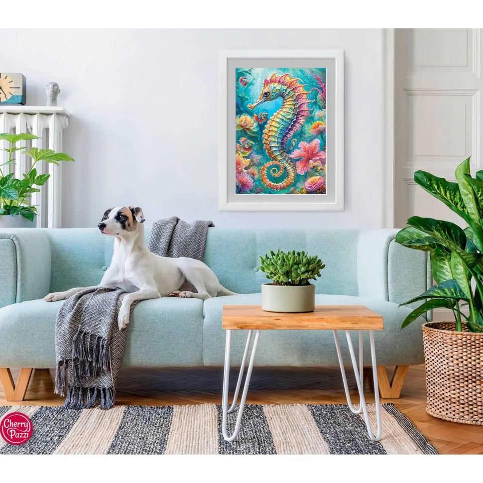 Puzzle 1000 pièces : Hippocampe - CherryPazzi