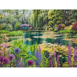 Puzzle 1000 pièces : Jardin de mes rêves - CherryPazzi