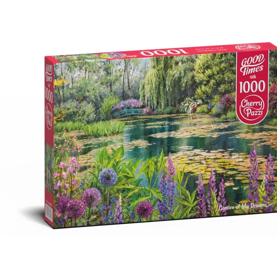 Puzzle 1000 pièces : Jardin de mes rêves - CherryPazzi