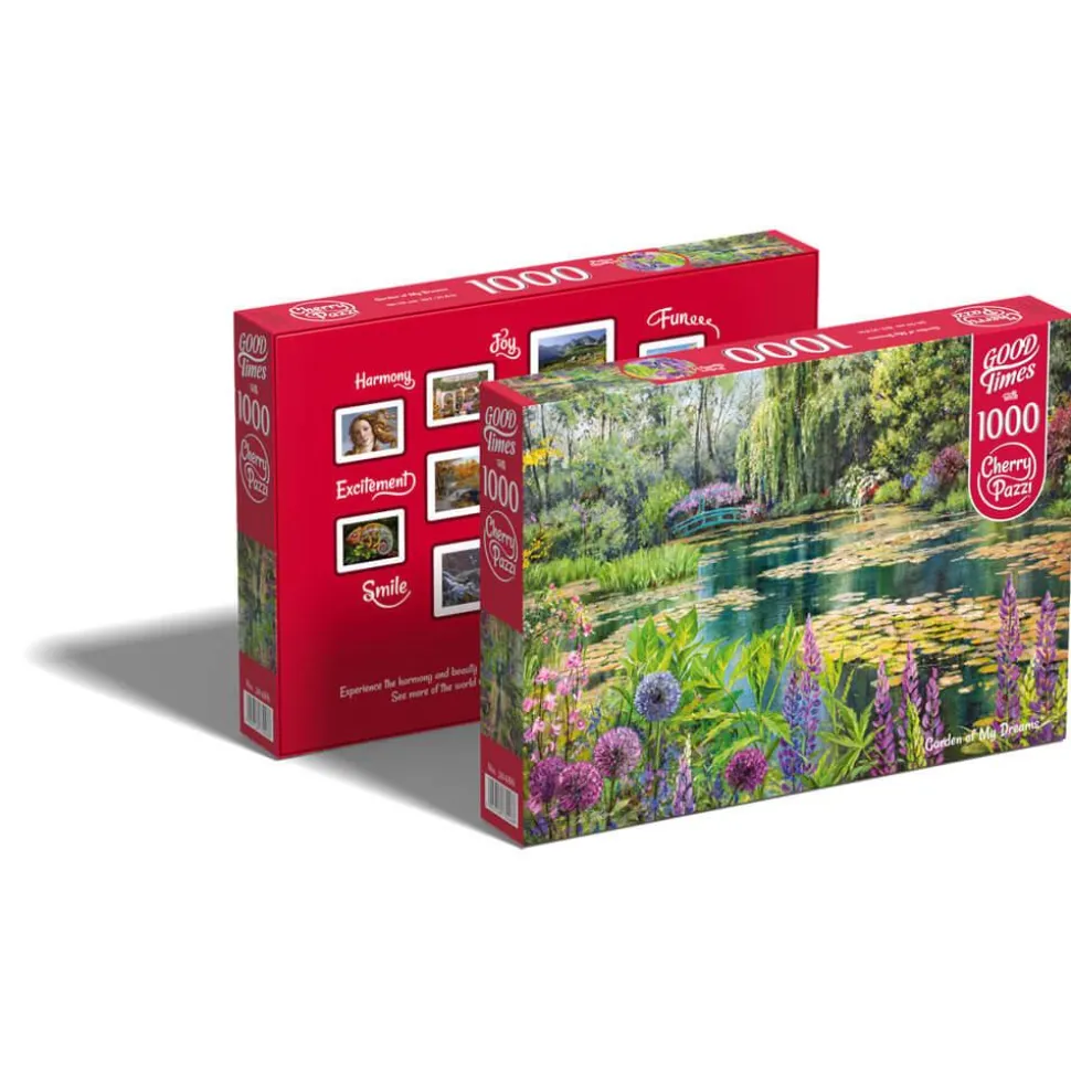 Puzzle 1000 pièces : Jardin de mes rêves - CherryPazzi
