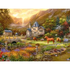 Puzzle 1000 pièces : La vallée d'or - CherryPazzi
