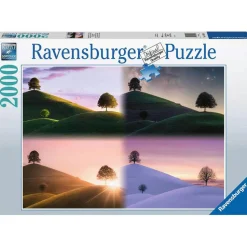 Puzzle 2000 pièces : Les saisons - Ravensburger