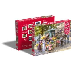 Puzzle 1000 pièces : Marché aux fleurs - CherryPazzi