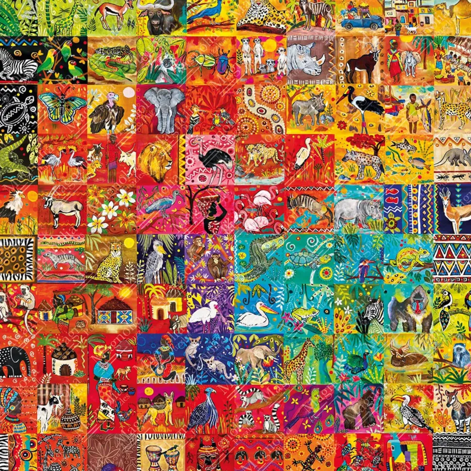 Puzzle 1023 pièces : A 100 Tile Tale - Magnolia