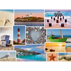 Puzzle 1000 pièces : A la mer - Schmidt