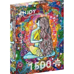 Puzzle 1500 Pièces : Amour Cosmique - EnjoyPuzzle