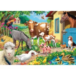 Puzzle 60 pièces : Animaux de la ferme - Schmidt