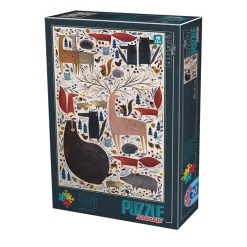 Puzzle 500 pièces : Animaux Sauvages, Kurti Andrea - DToys
