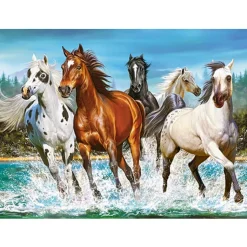 Puzzle 200 pièces : Appel de la nature - Castorland