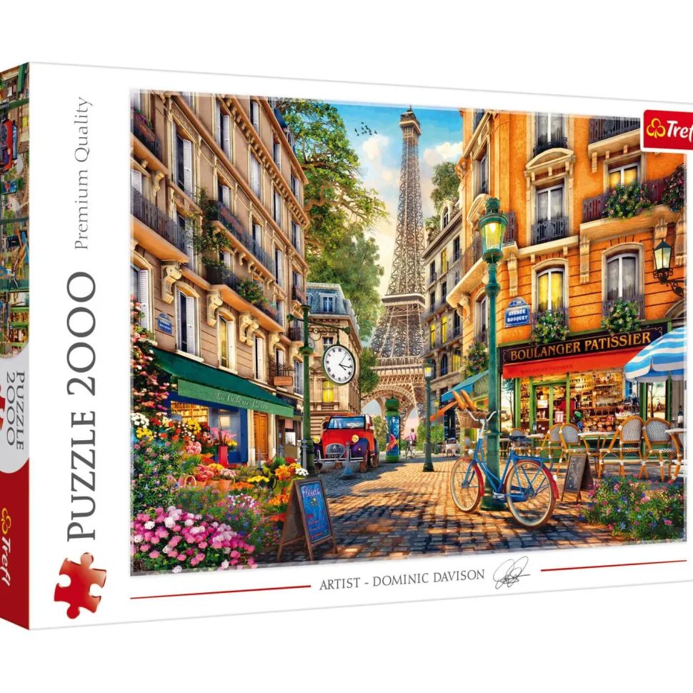Puzzle 2000 pièces : Après-midi à Paris - Trefl