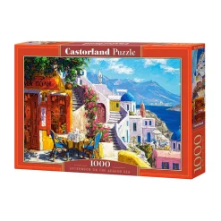 Puzzle 1000 pièces : Après-midi au bord de la Mer Egée - Castorland