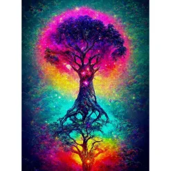 Puzzle 1000 Pièces : Arbre de l'Univers - EnjoyPuzzle