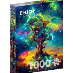 Puzzle 1000 Pièces : Arbre de Vie Cosmique - EnjoyPuzzle