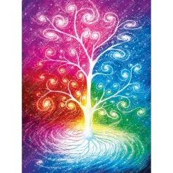 Puzzle 1000 pièces : Arbre Galactique - Édition Spéciale David Mateu - Magnolia