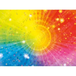 Puzzle 1000 pièces : arc en ciel abstrait - Yazz puzzle