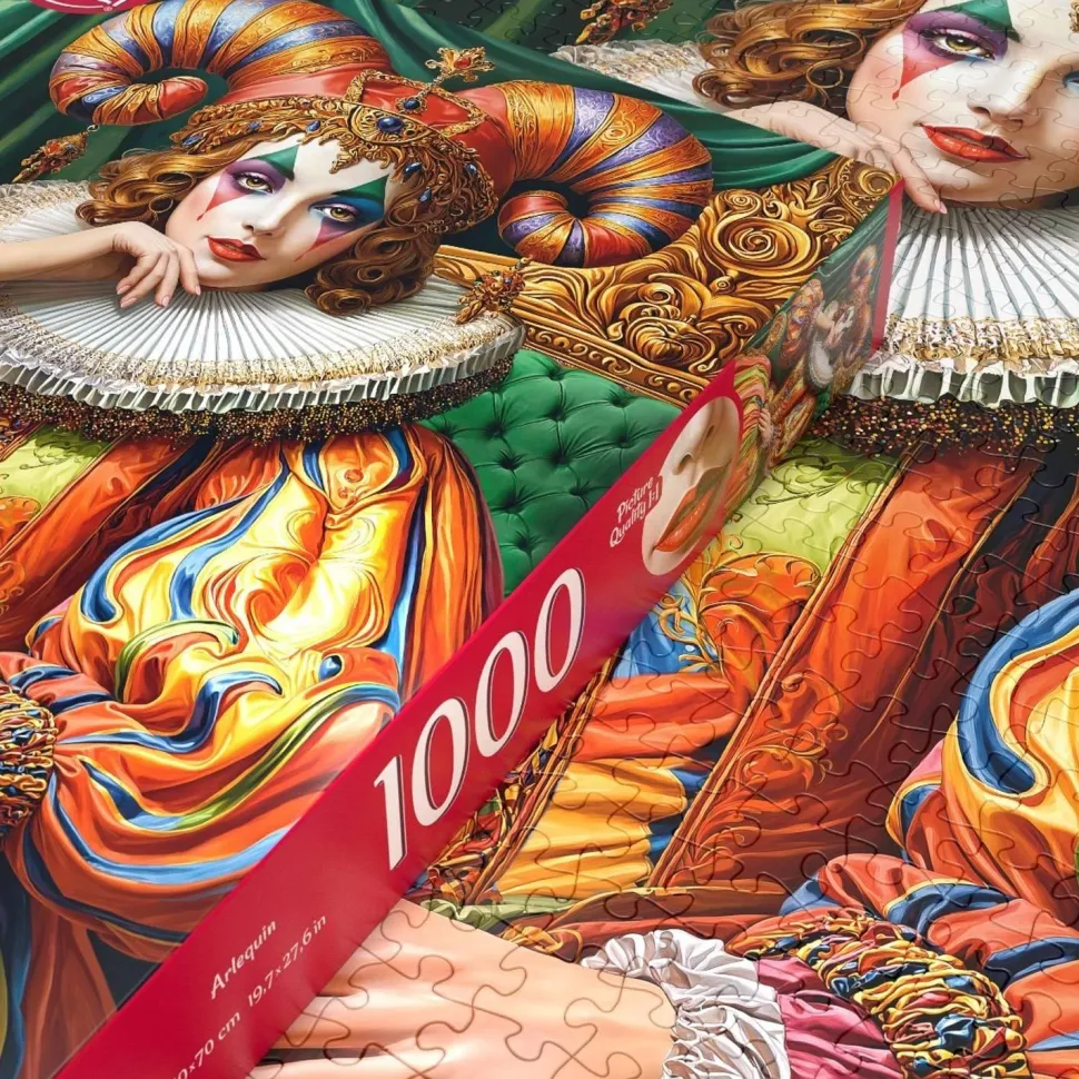 Puzzle 1000 pièces : Arlequin - CherryPazzi