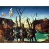 Puzzle 1000 pièces : Art collection : Cygnes se reflétant en éléphants, Salvador Dali - Ravensburger