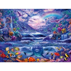 Puzzle 1000 pièces : Au clair de lune - Schmidt