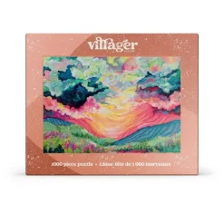 Puzzle 1000 pièces : Aube par Julie Amlin - Villager Puzzles