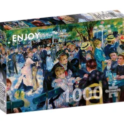 Puzzle 1000 Pièces : Auguste Renoir - Danse au Moulin de la Galette - EnjoyPuzzle