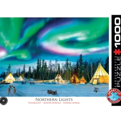 Puzzle 1000 pièces : Aurore boréale - Eurographics