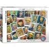 Puzzle 1000 pièces : Autoportraits de Van Gogh - Eurographics